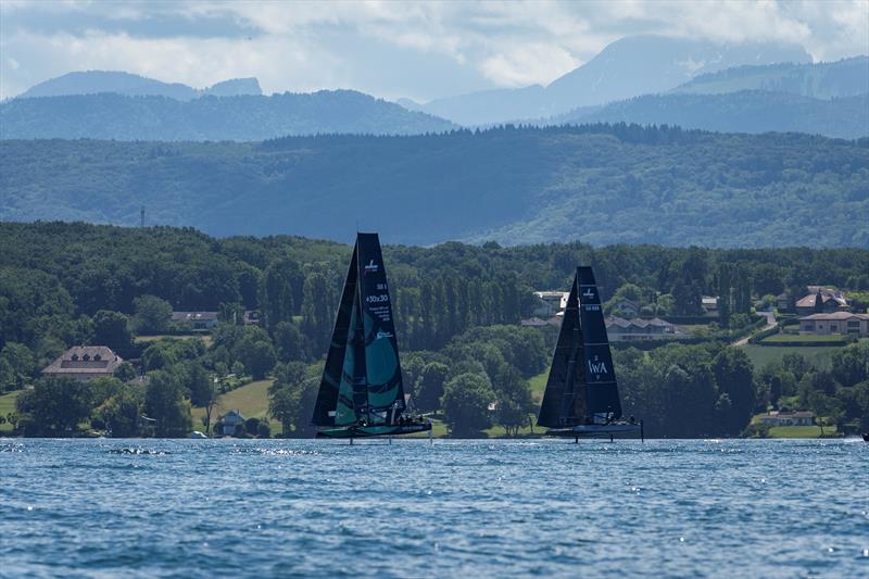 Bol d'Or du Léman 2026 photo copyright Pierre Bouras / Sails of Change taken at Société Nautique de Genève and featuring the TF35 class