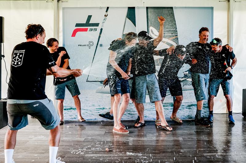 TF35 Mailly Grand Prix - Prizegiving - photo © Sailing Energy / TF35