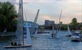 Thames A Rater Tuesday evening racing © Melanie Hardman