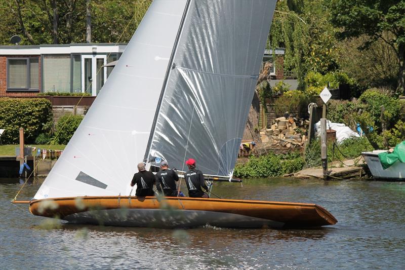 Thames A Rater Vagabond at Bourne End Week photo copyright Debbie Kite taken at Upper Thames Sailing Club and featuring the Thames A Rater class