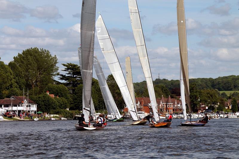 Bourne End Week photo copyright Debbie Kite taken at Upper Thames Sailing Club and featuring the Thames A Rater class