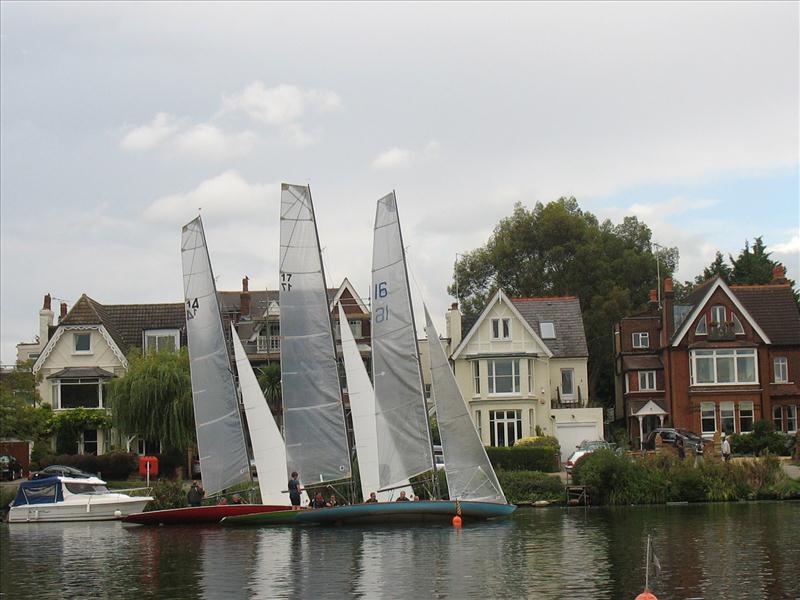 Braganza Bowl and Yates Cup at Tamesis Club photo copyright John Dunkley taken at Tamesis Club and featuring the Thames A Rater class