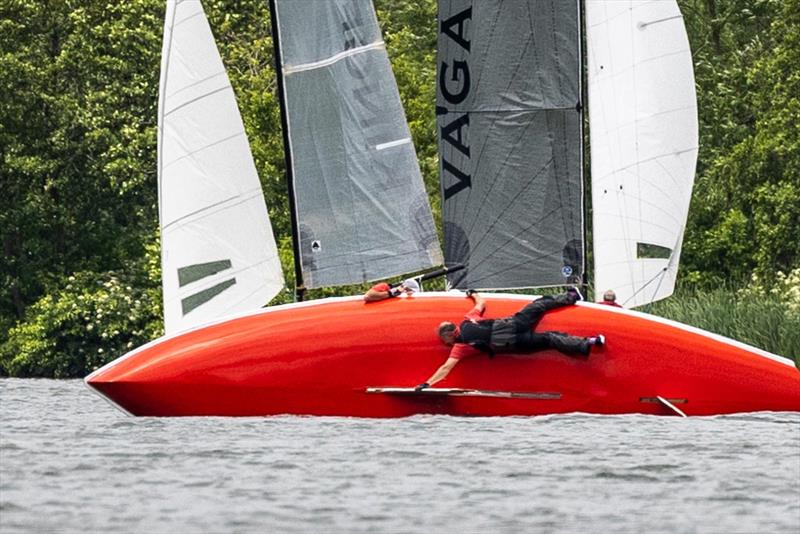 Bourne End Week 2022 photo copyright Tony Ketley taken at Upper Thames Sailing Club and featuring the Thames A Rater class