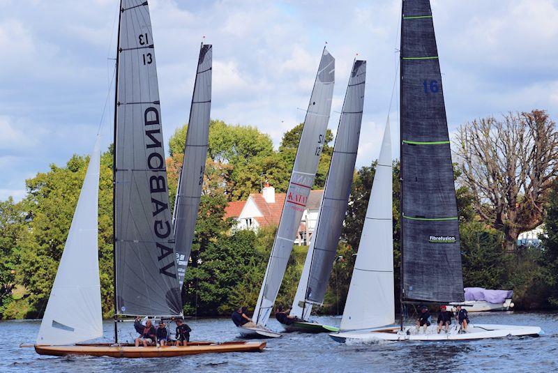 Start of the Yates Cup for Thames A Raters at Tamesis photo copyright Jonathan Key taken at Tamesis Club and featuring the Thames A Rater class