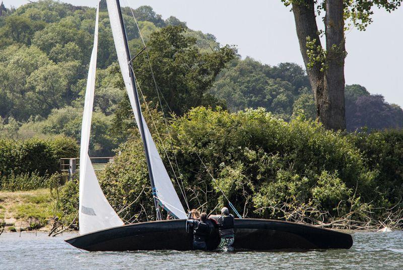 Bourne End Week 2023 photo copyright Simon Smith / www.flickr.com/photos/sipics taken at Upper Thames Sailing Club and featuring the Thames A Rater class