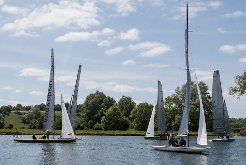 Bourne End Week 2023 photo copyright Simon Smith / www.flickr.com/photos/sipics taken at Upper Thames Sailing Club and featuring the Thames A Rater class