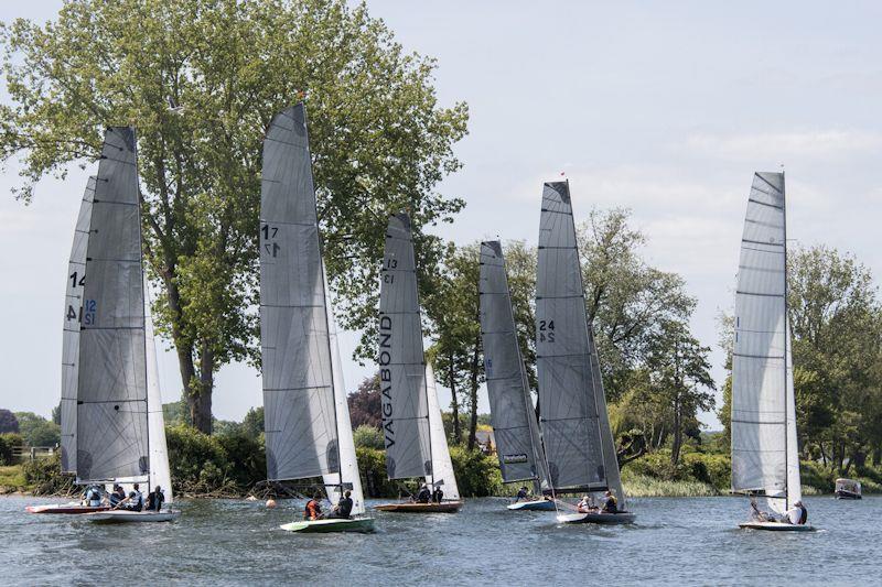 Bourne End Week 2023 photo copyright Simon Smith / www.flickr.com/photos/sipics taken at Upper Thames Sailing Club and featuring the Thames A Rater class