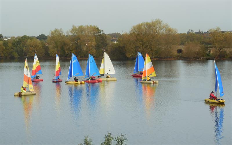 Tinker Rally at Swarkestone photo copyright Alison Warren taken at Swarkestone Sailing Club and featuring the Tinker class