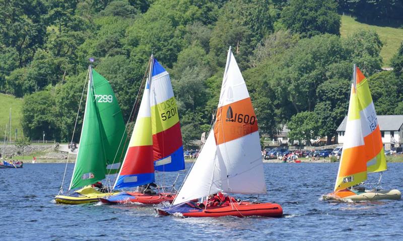 Tinker Rally at Bala photo copyright John Hunter taken at Bala Sailing Club and featuring the Tinker class