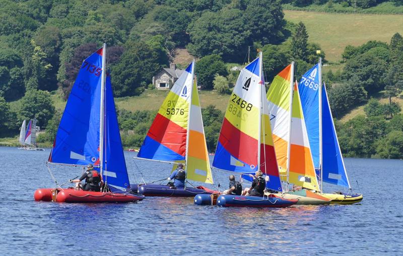 Tinker Rally at Bala photo copyright John Hunter taken at Bala Sailing Club and featuring the Tinker class