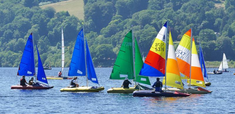 Tinker Rally at Bala photo copyright John Hunter taken at Bala Sailing Club and featuring the Tinker class