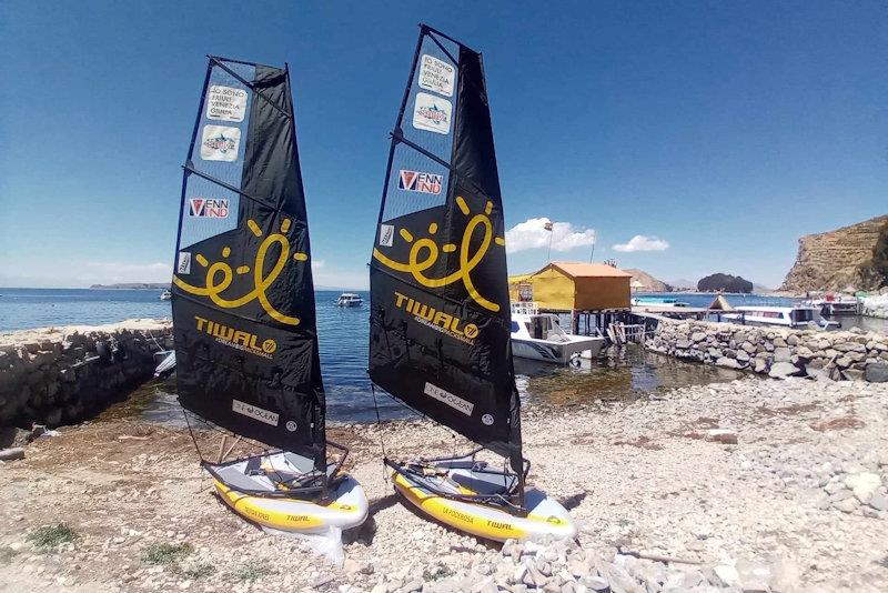 The World's Highest Match Race - a record attempt on Lake Titicaca photo copyright The Grand Tour taken at  and featuring the Tiwal 3R class