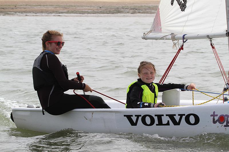 Pyefleet Week day 6 photo copyright Fiona Brown / www.fionabrown.com taken at Brightlingsea Sailing Club and featuring the Topaz class