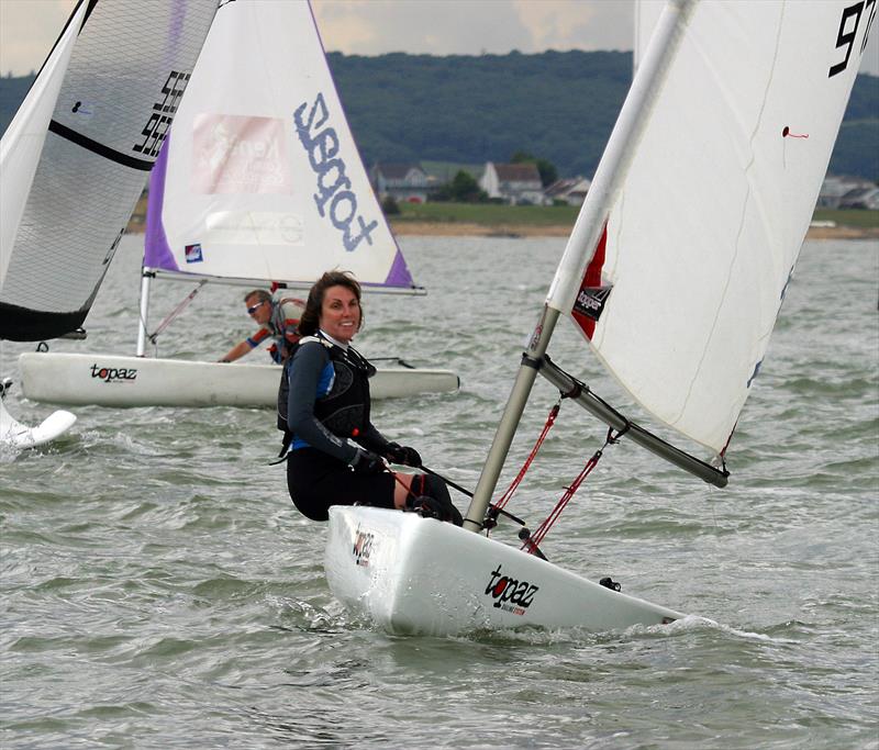 Topper Topaz Uno Nationals at Whitstable  photo copyright Nick Champion / www.championmarinephotography.co.uk taken at Whitstable Yacht Club and featuring the Topaz class