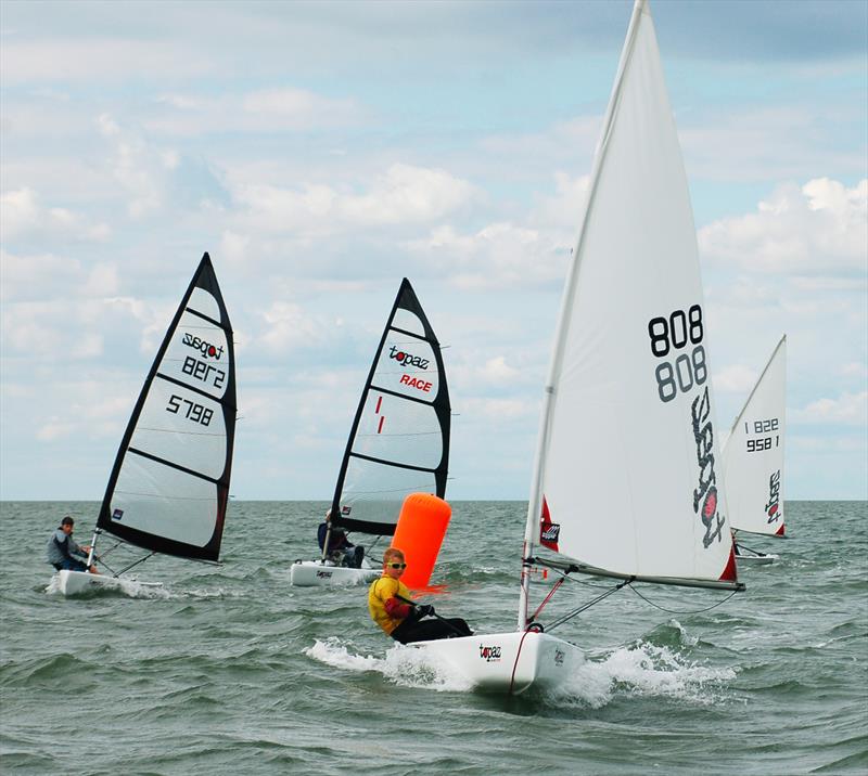 Topaz Nationals at Whitstable photo copyright Nick Champion / www.championmarinephotography.co.uk taken at Whitstable Yacht Club and featuring the Topaz class