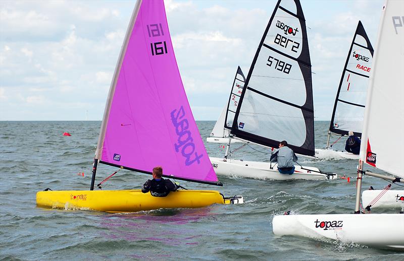 Topaz Nationals at Whitstable photo copyright Nick Champion / www.championmarinephotography.co.uk taken at Whitstable Yacht Club and featuring the Topaz class