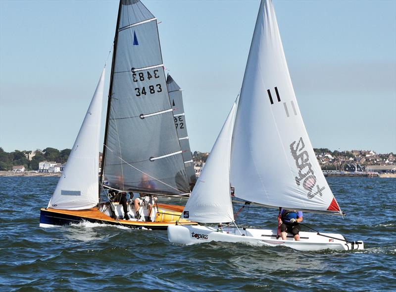 Whitstable Week 2018 photo copyright Nick Champion / www.championmarinephotography.co.uk taken at Whitstable Yacht Club and featuring the Topaz class