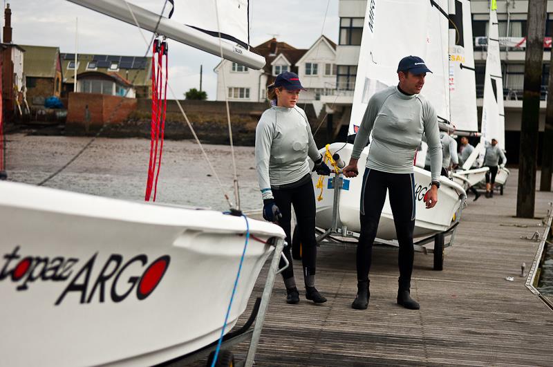 2014 Endeavour Championship day 1 photo copyright Graeme Sweeney / www.marineimages.co.uk taken at Royal Corinthian Yacht Club, Burnham and featuring the Topaz Argo class