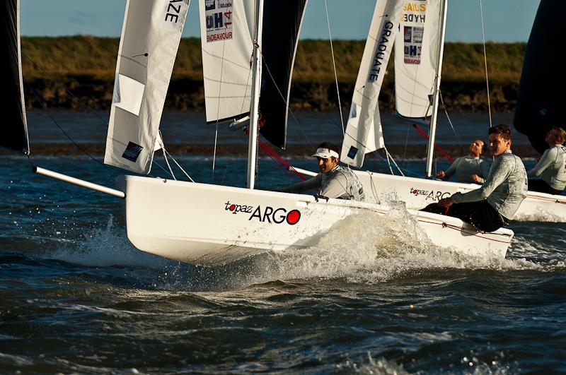 2014 Endeavour Championship day 1 photo copyright Graeme Sweeney / www.marineimages.co.uk taken at Royal Corinthian Yacht Club, Burnham and featuring the Topaz Argo class