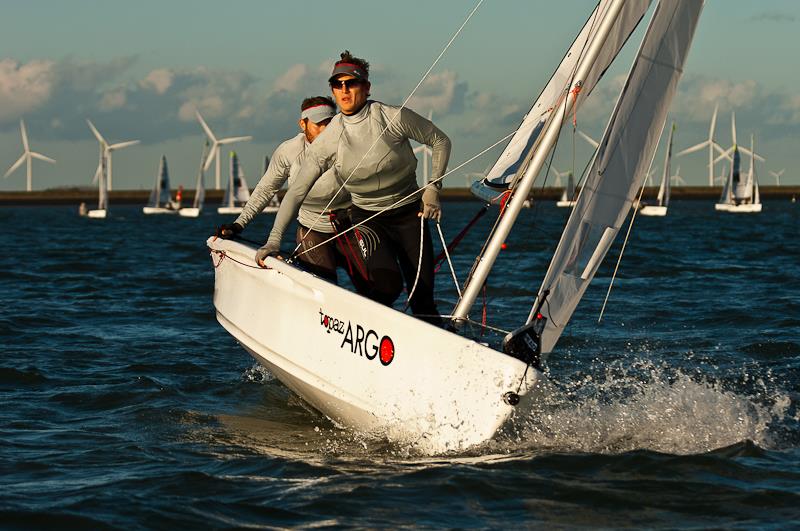 2014 Endeavour Championship day 1 photo copyright Graeme Sweeney / www.marineimages.co.uk taken at Royal Corinthian Yacht Club, Burnham and featuring the Topaz Argo class