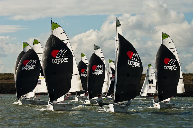 2014 Endeavour Championship day 1 photo copyright Graeme Sweeney / www.marineimages.co.uk taken at Royal Corinthian Yacht Club, Burnham and featuring the Topaz Argo class