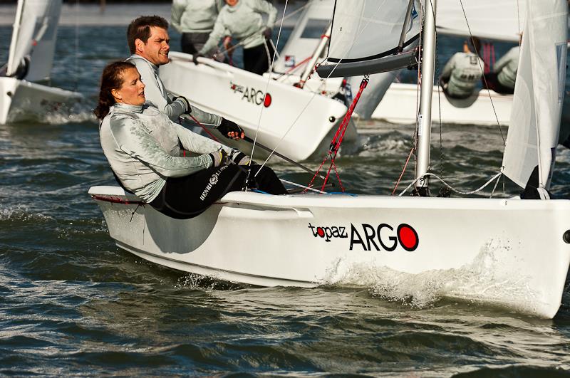 2014 Endeavour Championship day 1 photo copyright Graeme Sweeney / www.marineimages.co.uk taken at Royal Corinthian Yacht Club and featuring the Topaz Argo class