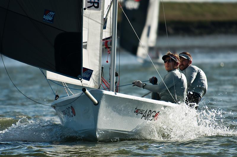 2014 Endeavour Championship day 1 photo copyright Graeme Sweeney / www.marineimages.co.uk taken at Royal Corinthian Yacht Club and featuring the Topaz Argo class