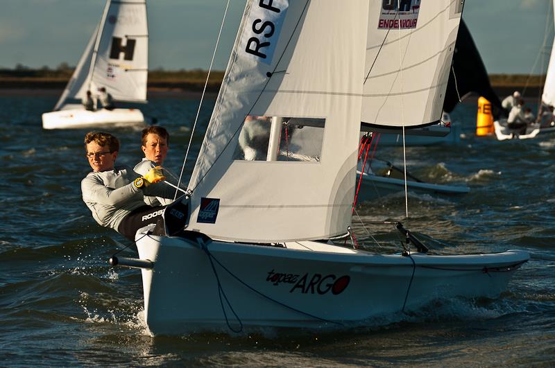 2014 Endeavour Championship day 1 photo copyright Graeme Sweeney / www.marineimages.co.uk taken at Royal Corinthian Yacht Club, Burnham and featuring the Topaz Argo class