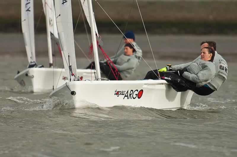 2014 Endeavour Championship day 2 photo copyright Graeme Sweeney / www.marineimages.co.uk taken at Royal Corinthian Yacht Club, Burnham and featuring the Topaz Argo class