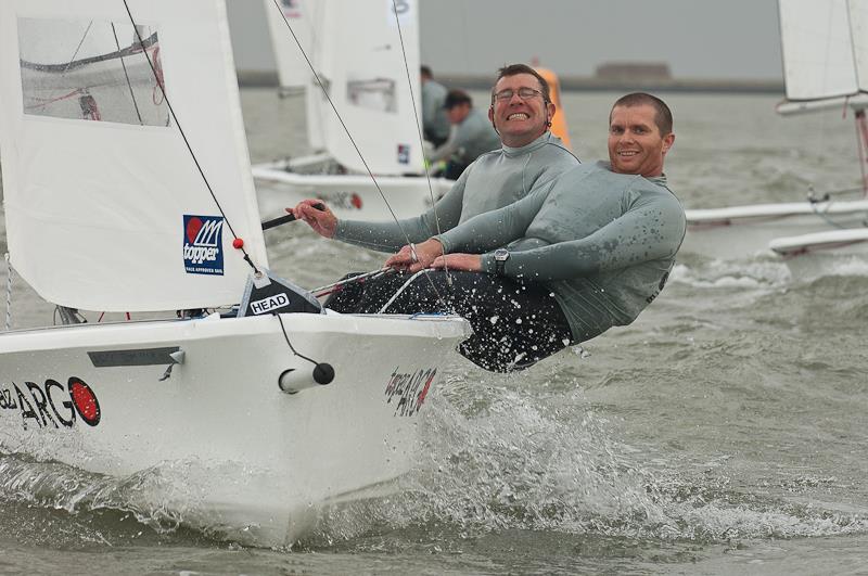 2014 Endeavour Championship day 2 photo copyright Graeme Sweeney / www.marineimages.co.uk taken at Royal Corinthian Yacht Club and featuring the Topaz Argo class