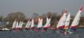 The start of race 3 at the Topper open at Great Moor SC © Sue Johnson