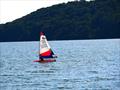 Solway Yacht Club Cadets Adventure Day - Lucy Leyshon and Toby Iglehart neck and neck © Margaret Purkis