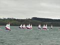 High Wind Set Up and Practice during the ITCA (GBR) Invitational Topper Coaching at Carsington Sailing Club © Max Todd