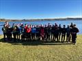 Sailors during the ITCA (GBR) Invitational Topper Coaching at Carsington Sailing Club © Hayley Turner