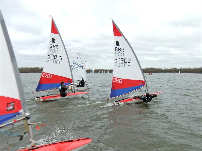 Day 8 of the Crewsaver Tipsy Icicle at Leigh & Lowton photo copyright Paul Allen taken at Leigh & Lowton Sailing Club and featuring the Topper class