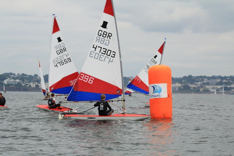 CraftInsure Topper National Series at Paignton photo copyright Richard Barry taken at Paignton Sailing Club and featuring the Topper class