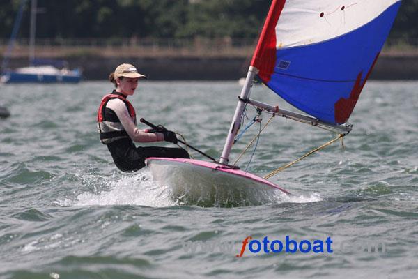 Topper at the River Exe Regatta photo copyright Mike Rice / www.fotoboat.com taken at Topsham Sailing Club and featuring the Topper class