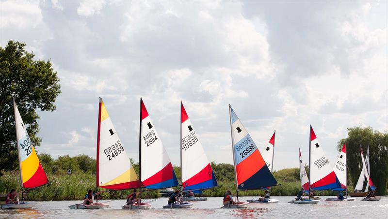 Horning Sailing Club Regatta Week photo copyright Colin Galloway taken at Horning Sailing Club and featuring the Topper class