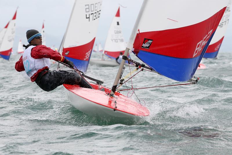 Zhik Topper Worlds at Pwllheli photo copyright Peter Newton / www.peternewton.zenfolio.com taken at Pwllheli Sailing Club and featuring the Topper class