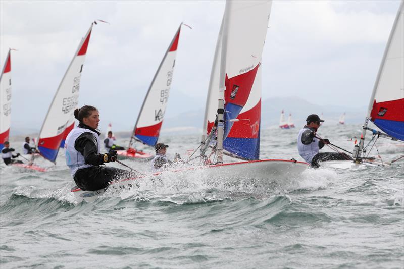 Zhik Topper Worlds at Pwllheli photo copyright Peter Newton / www.peternewton.zenfolio.com taken at Pwllheli Sailing Club and featuring the Topper class