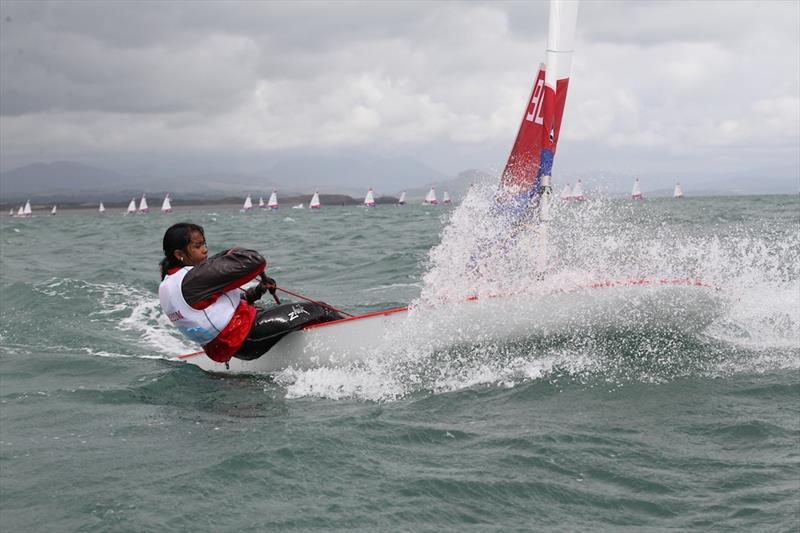 Zhik Topper Worlds at Pwllheli photo copyright Peter Newton / www.peternewton.zenfolio.com taken at Pwllheli Sailing Club and featuring the Topper class