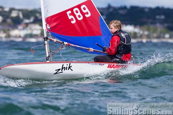 Zhik Poole Week day 1 photo copyright David Harding / www.sailingscenes.com taken at Parkstone Yacht Club and featuring the Topper class