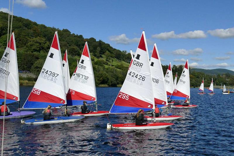 2015 RYA Zone and Home Country Championships photo copyright John Hunter taken at Bala Sailing Club and featuring the Topper class