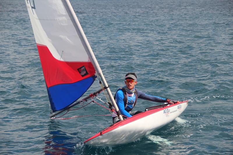 Dinghy racing in the 29th Phuket King's Cup Regatta photo copyright Narumon Prapawong / Phuket King's Cup Regatta taken at Phuket Yacht Club and featuring the Topper class