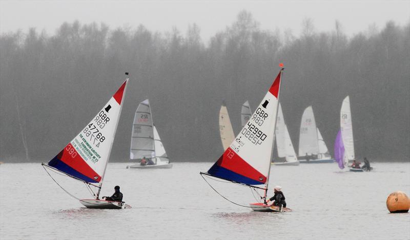 Leigh & Lowton Revett Series day 6 finale photo copyright Gerard van Den Hoek taken at Leigh & Lowton Sailing Club and featuring the Topper class