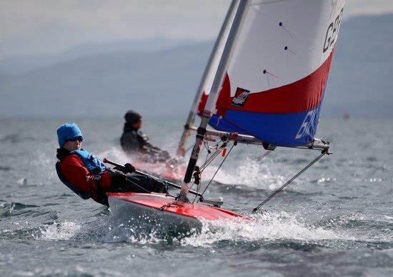 Thomas Willett during the Welsh Youth & Junior Championships at Plas Heli photo copyright Andy Green / www.greenseaphotography.co.uk taken at Plas Heli Welsh National Sailing Academy and featuring the Topper class