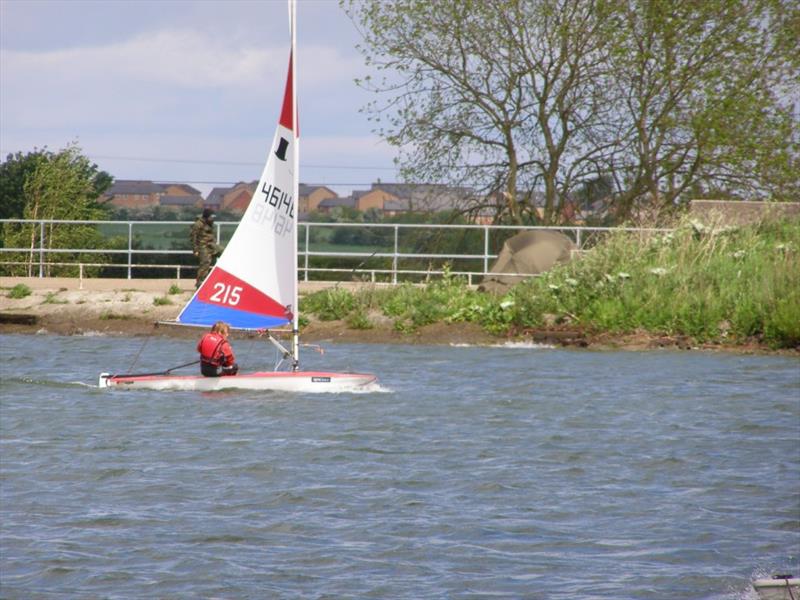 Y&HYSA Open at Rotherham photo copyright Steve Chilton taken at Rotherham Sailing Club and featuring the Topper class