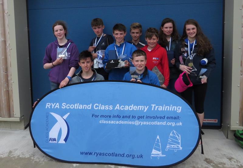 Sailingfast Scottish Topper Traveller Series finale photo copyright Dougie Bell taken at Royal Tay Yacht Club and featuring the Topper class