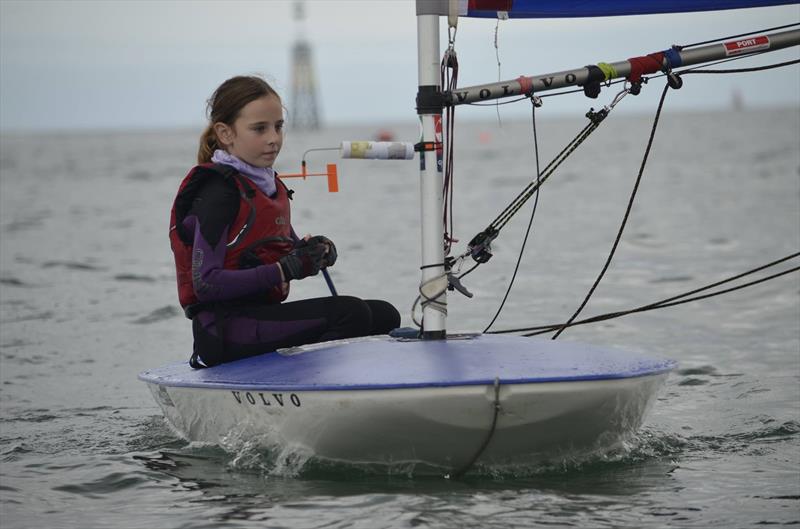 Topper training and open meeting at Paignton  photo copyright Nathan Gribbin taken at Paignton Sailing Club and featuring the Topper class