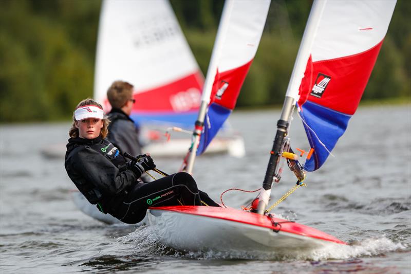 Coco Barrett at the RYA Zone Championships - South east area - photo © Paul Wyeth / RYA